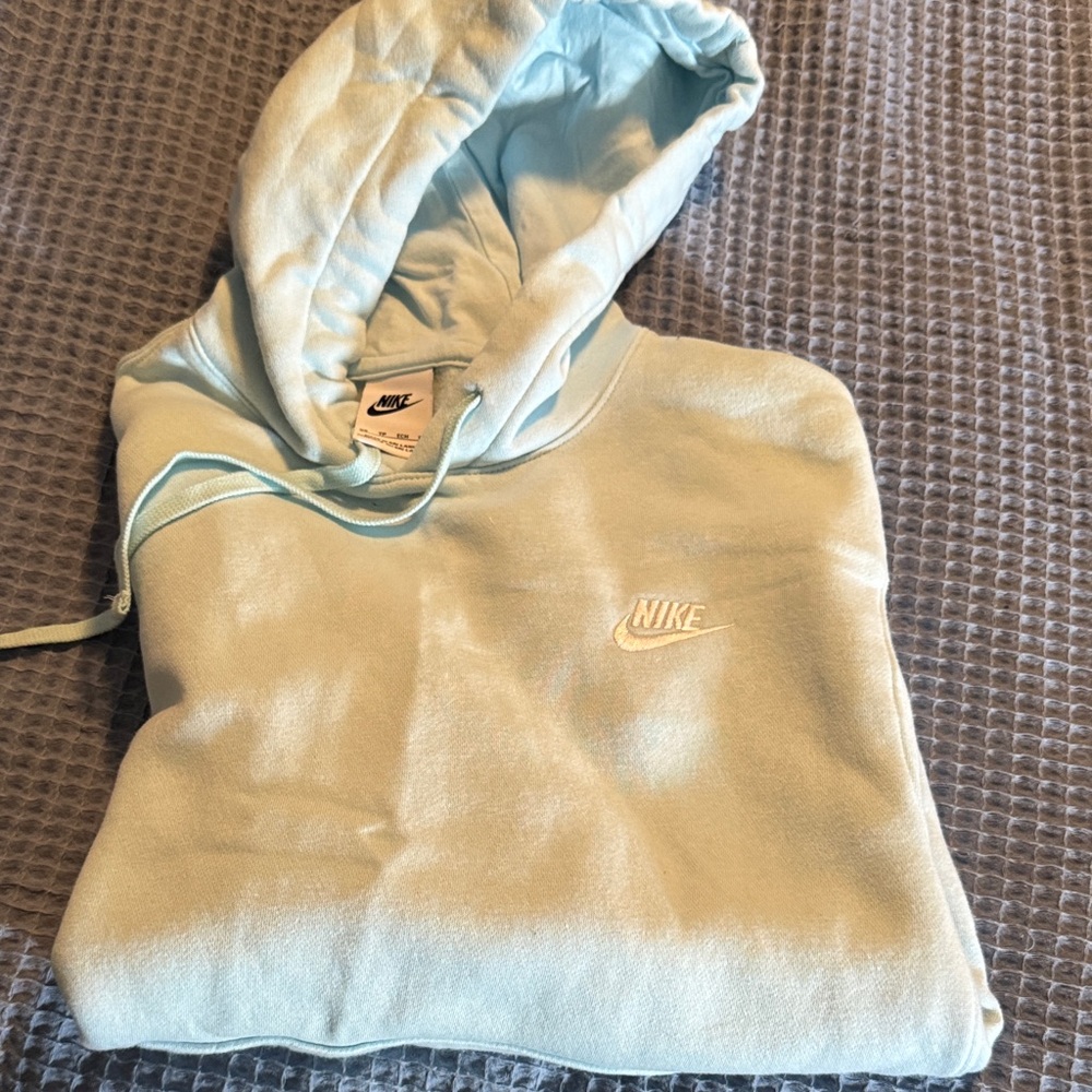 Nike Sky Blue Pullover Hoodie